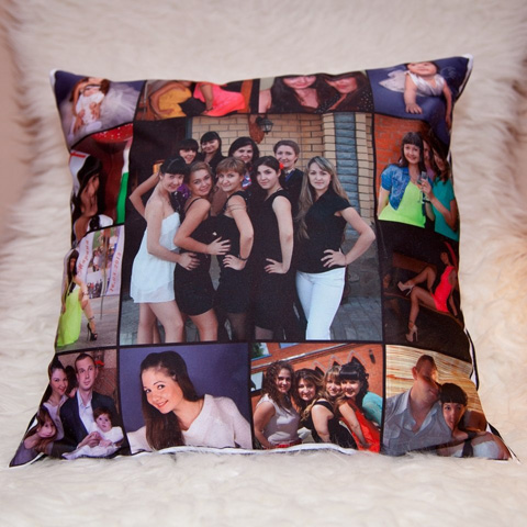 Подушка с фото на выпускной