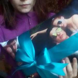 Отзыв о фотоподушке от Инны